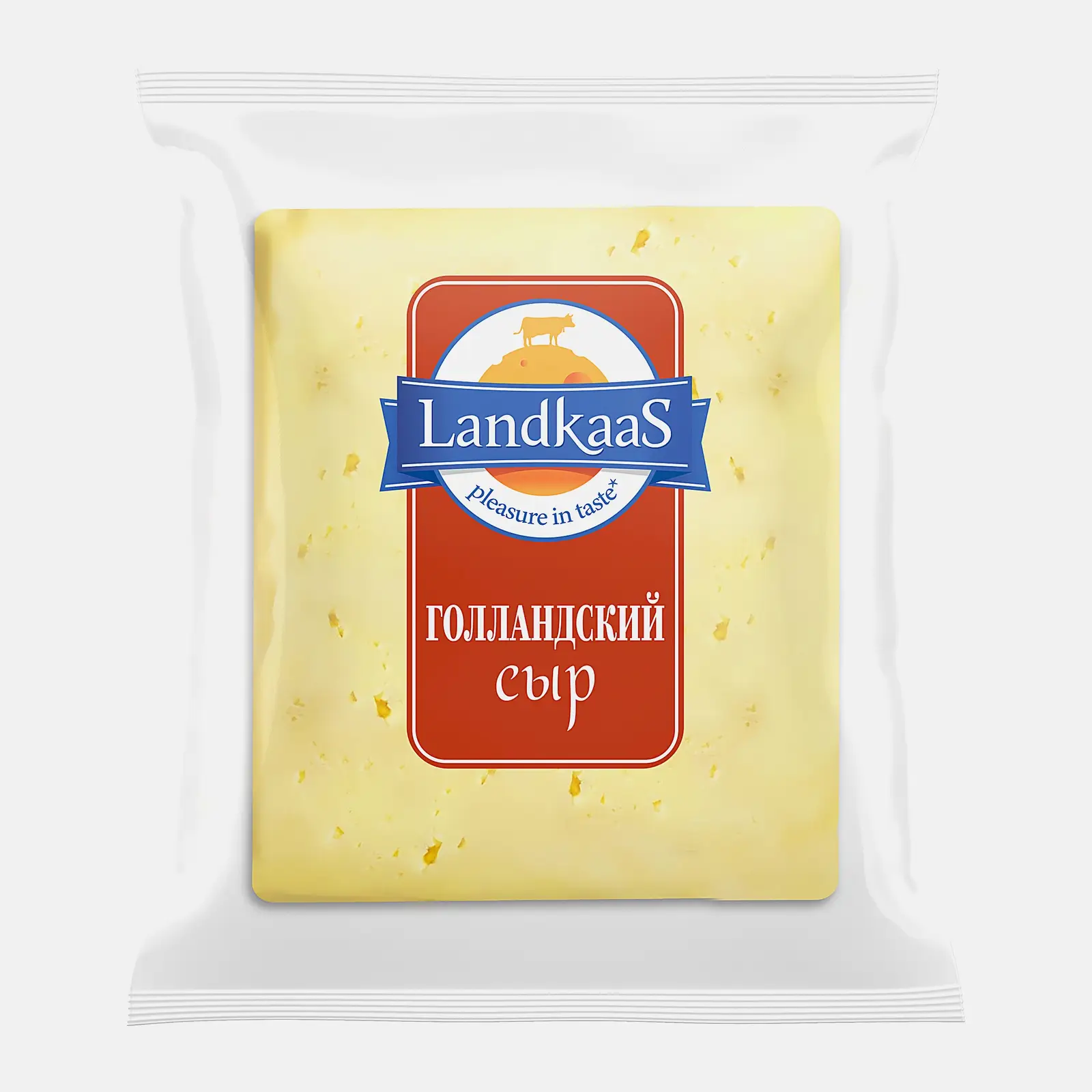 Изображение товара Голландский сыр Landkaas 45% полутвердый 0.3 кг без добавок