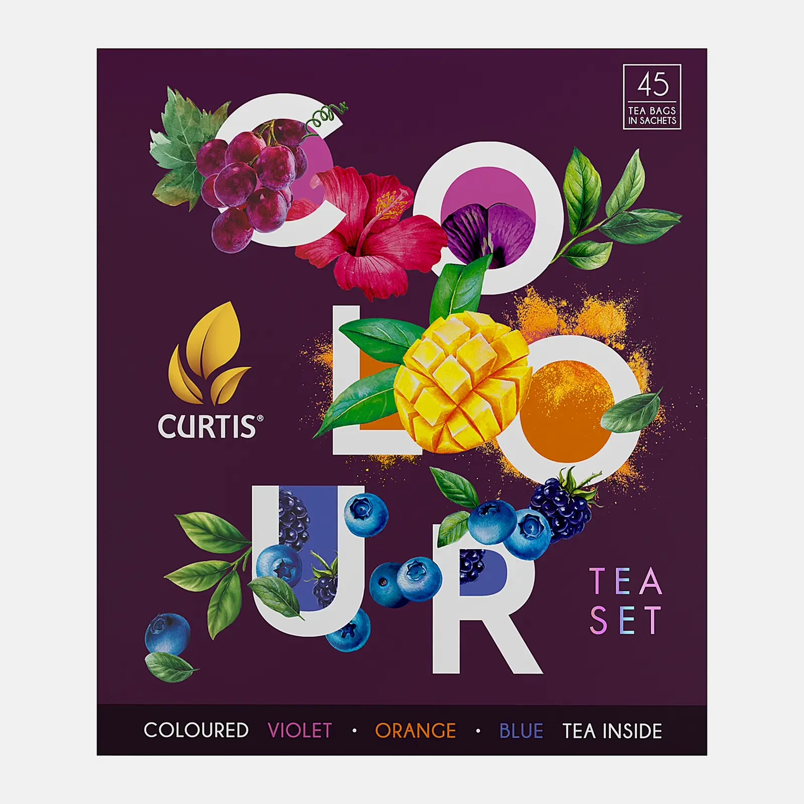 Чай ассорти Curtis Colour Tea Set 45пак Чай ассорти Curtis Colour Tea Set 45пак