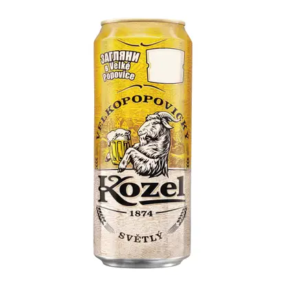 Изображение товара Пиво Velkopopovicky Kozel Svetly светлое фильтрованное пастеризованное 4% 450мл