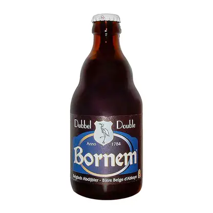 Пиво Bornem Dubbel темное фильтрованное непастеризованное 7.2% 330мл