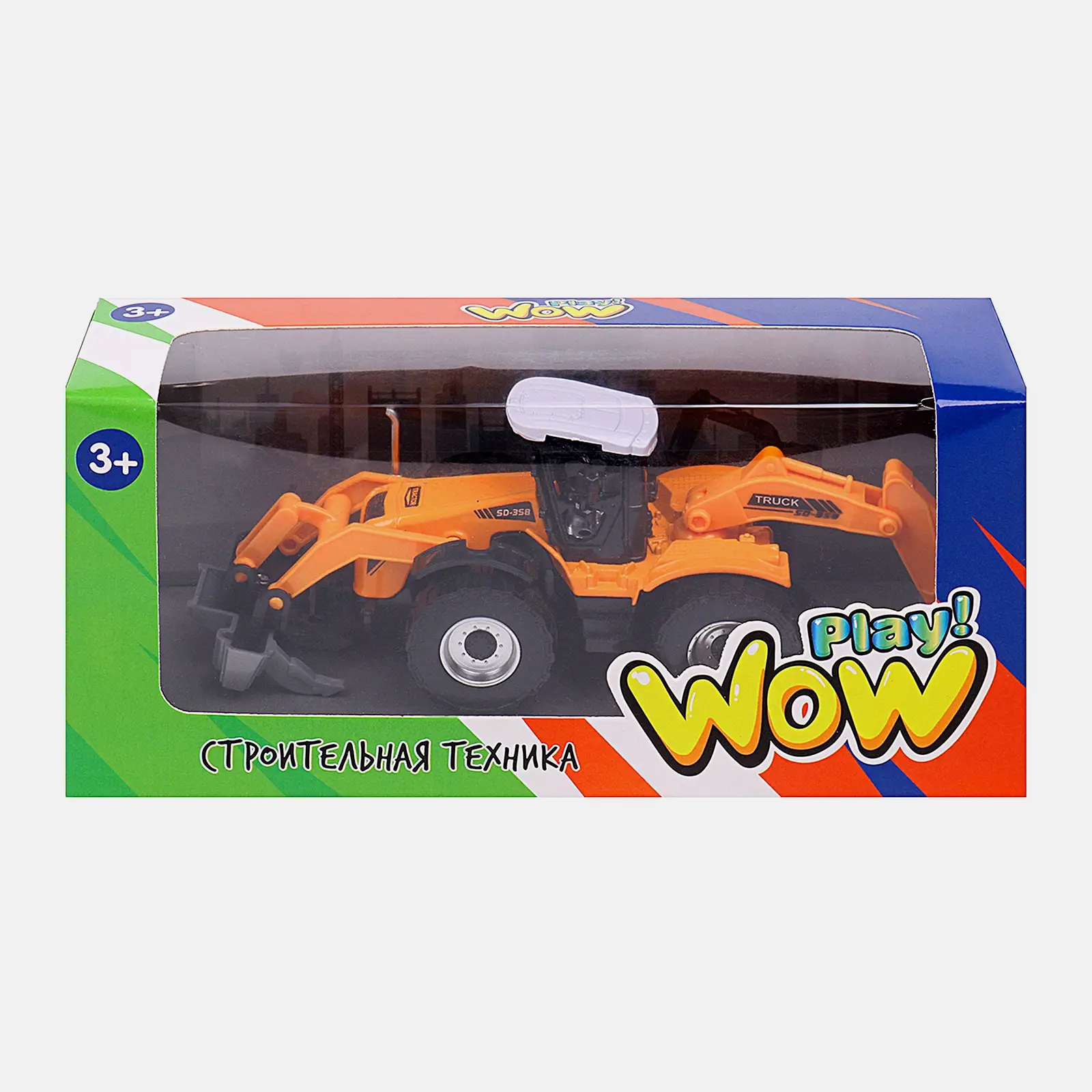 Игрушка YB326350 Машинка строительная техника металлическая в ассортименте - фото 16