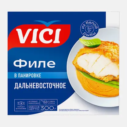 Рыбное филе Vici Приорити Дальневосточное 300г