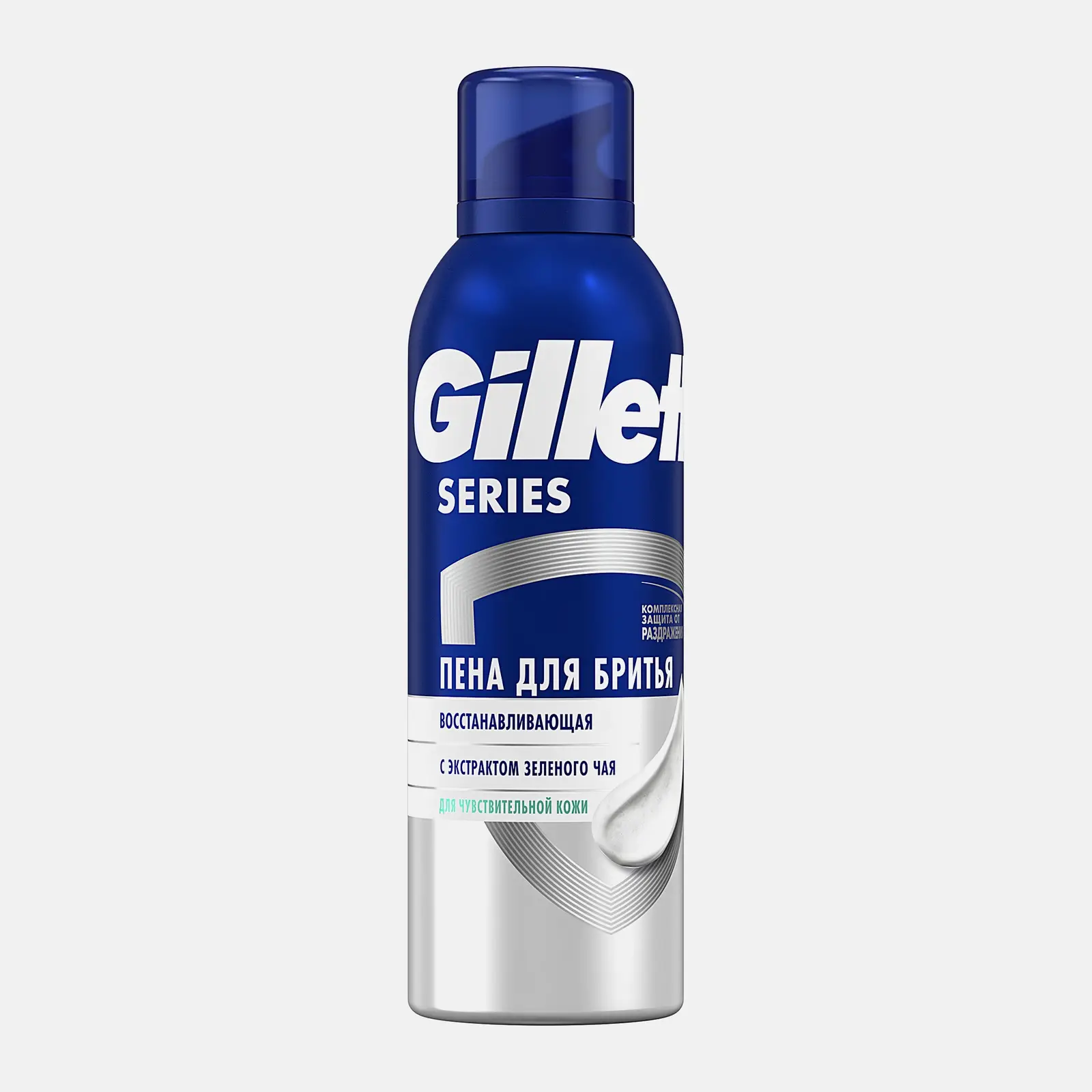 Пена для бритья с экстрактом зелёного чая Series Gillette 200мл
