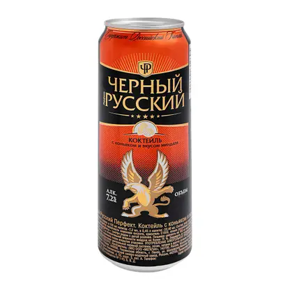 Напиток Black Russian Коньяк-Миндаль 7.2% 450мл
