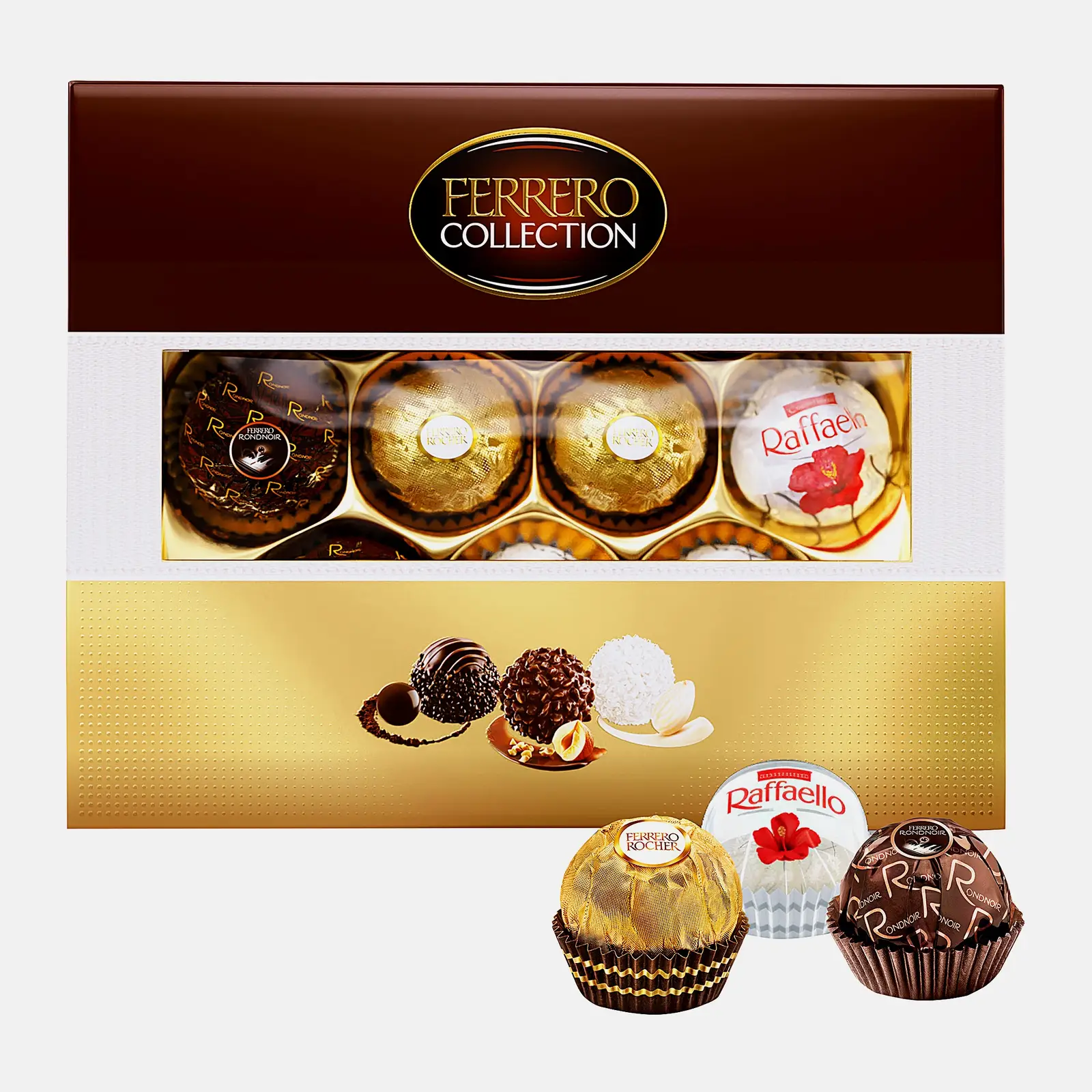Конфеты шоколадные Ferrero Collection ассорти 109.3г