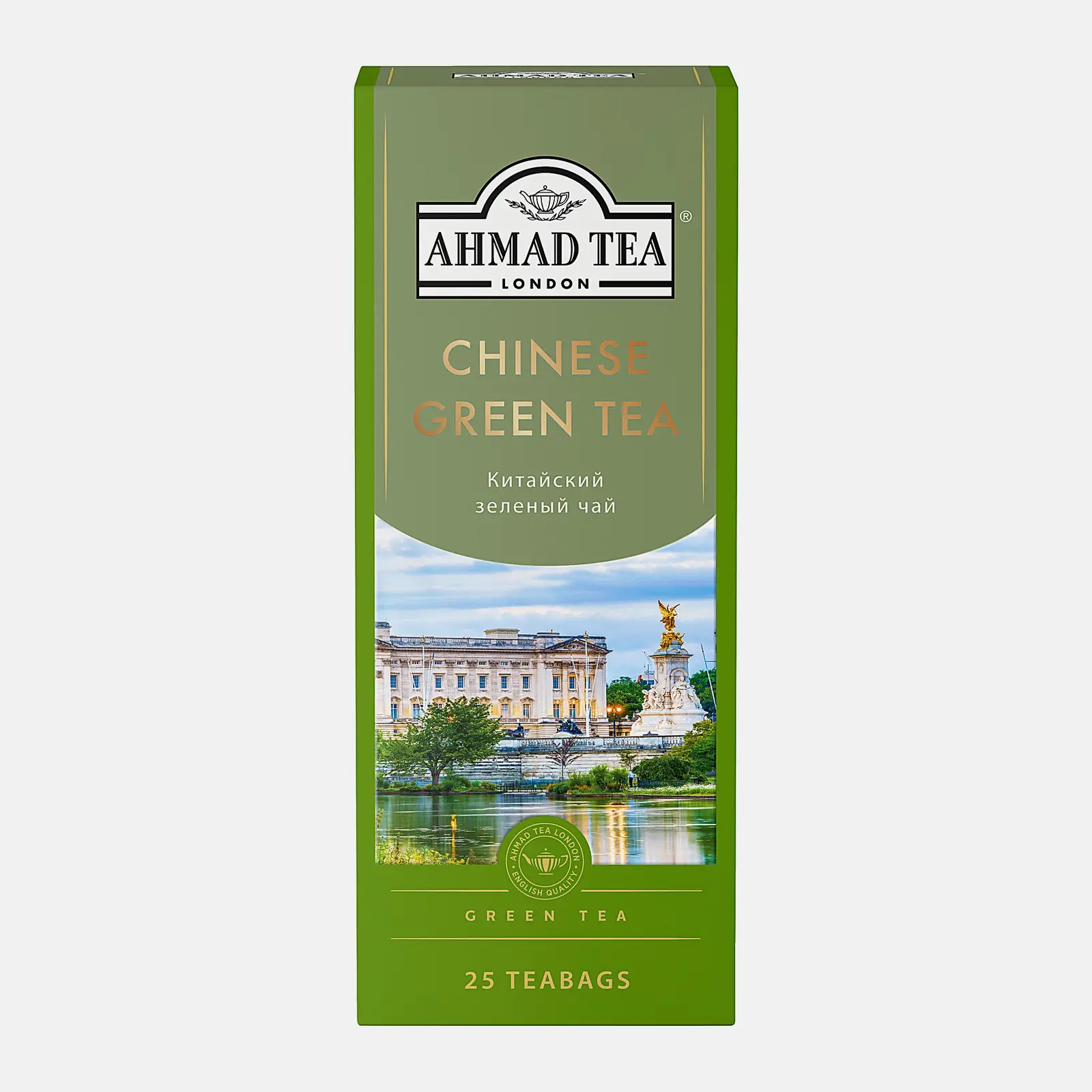 Изображение товара Зеленый чай Ahmad Tea Chinese Green Tea 25 пакетов натуральный напиток