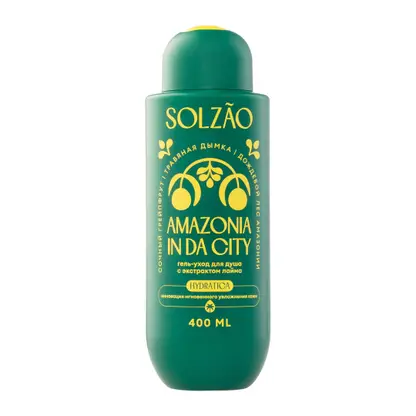 Изображение товара Гель-уход для душа Solzao с экстрактом лайма 400мл