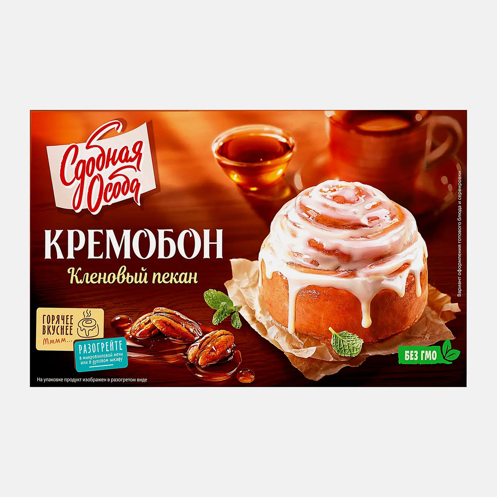 Изображение товара Пирог Кремобон Кленовый Пекан 190г Сдобная Особа — вкусный десерт