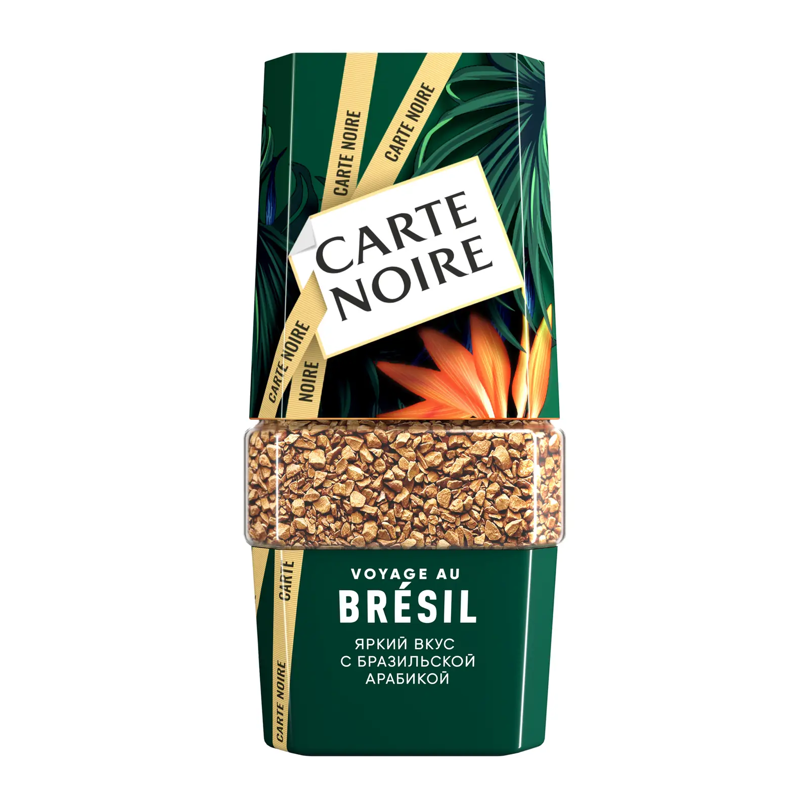 Изображение товара Кофе растворимый Carte Noire Voyage Au Bresil 90 г сублимированный