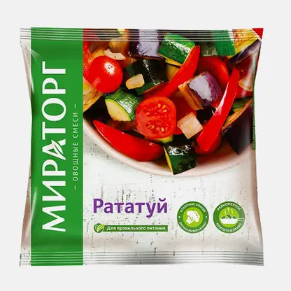 Смесь Рататуй Мираторг быстрозамороженная 400г