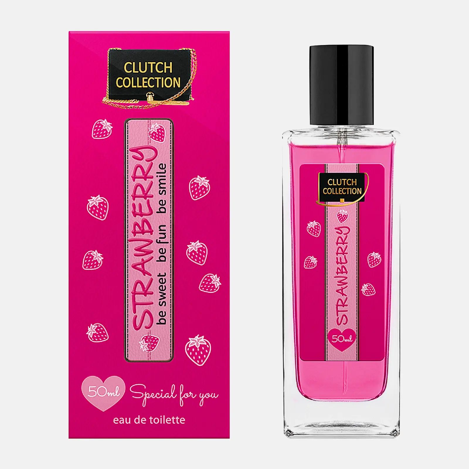 Туалетная вода Strawberry Clutch Collection женская 50мл