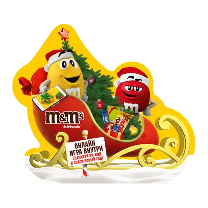 Изображение товара Новогодний подарок Сани M&M’s & Friends 222г