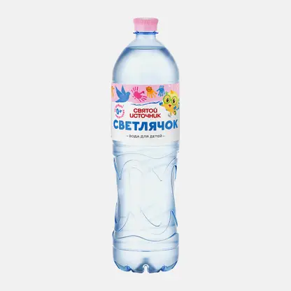 Вода Святой Источник Светлячок детская негазированная 1.5л