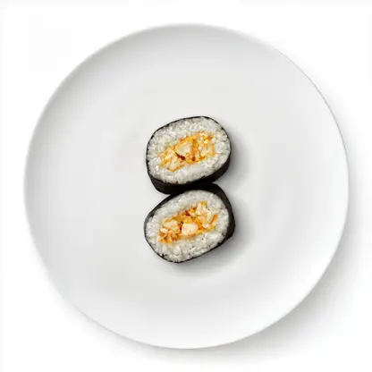 Изображение товара Онигири с кальмаром и соусом Том Ям 110г