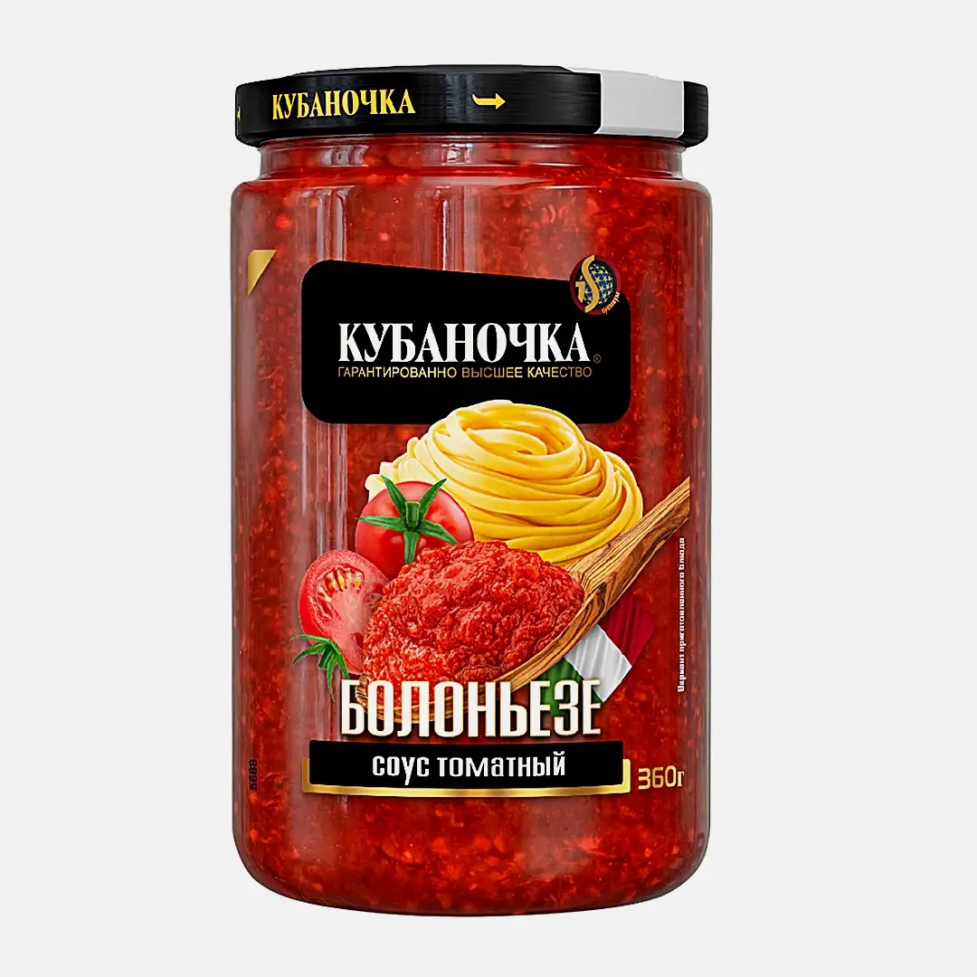 Томатный соус Болоньезе Кубаночка 360г