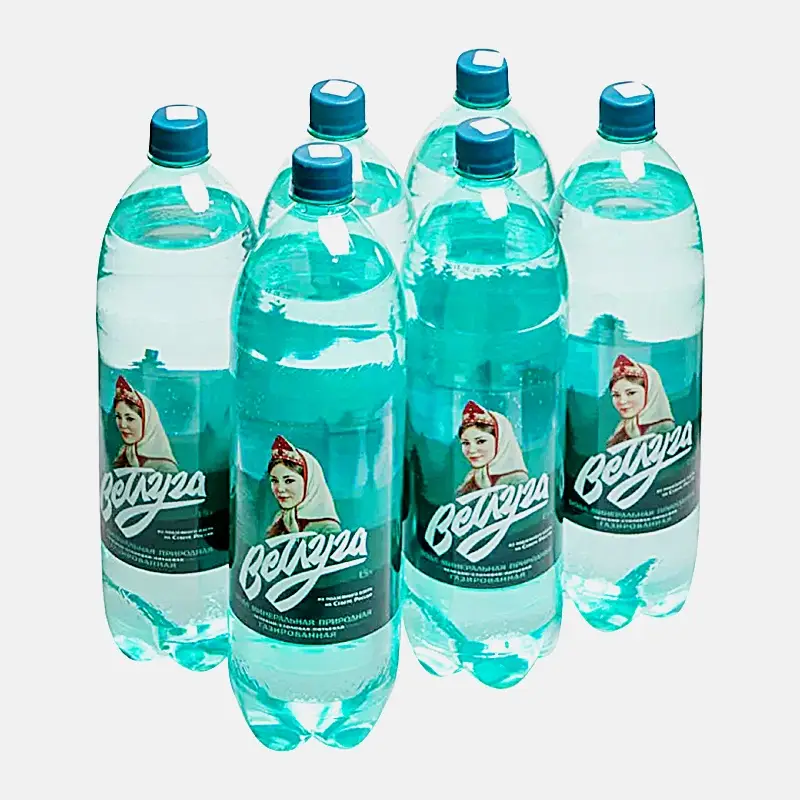Газированная минеральная вода лечебно-столовая 1.5л