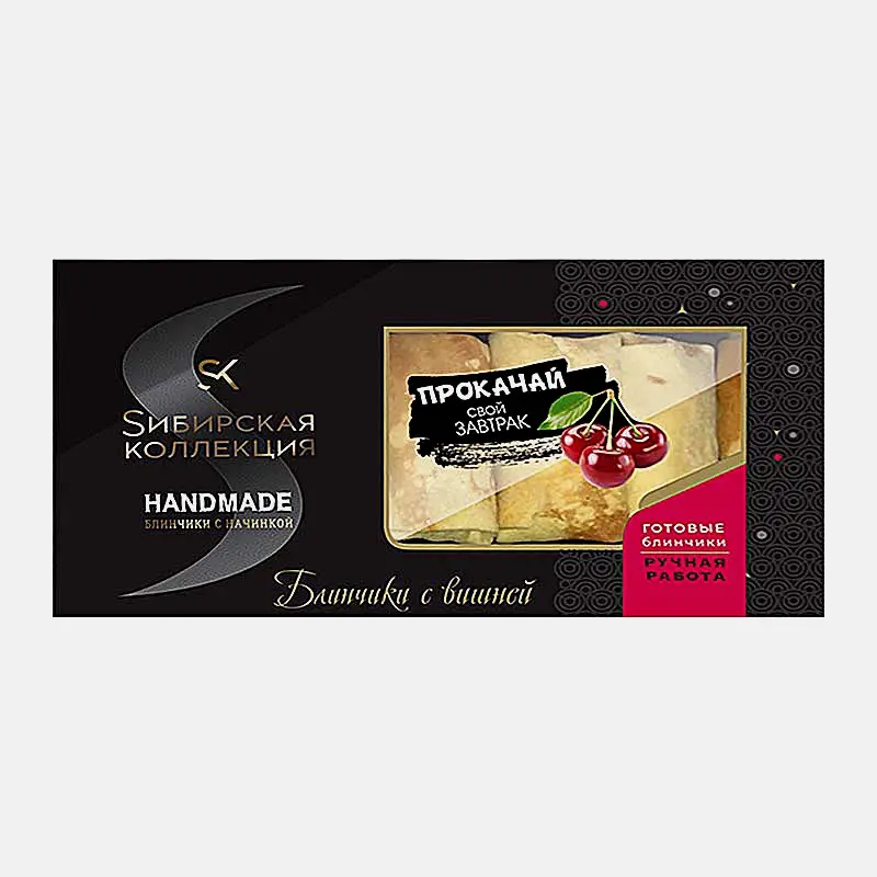 Блинчики с вишней Sибирская коллекция 400г