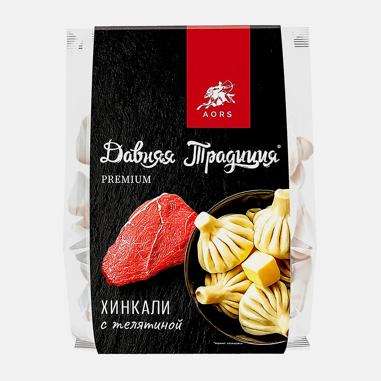 Хинкали Давняя Традиция Premium с телятиной 800г