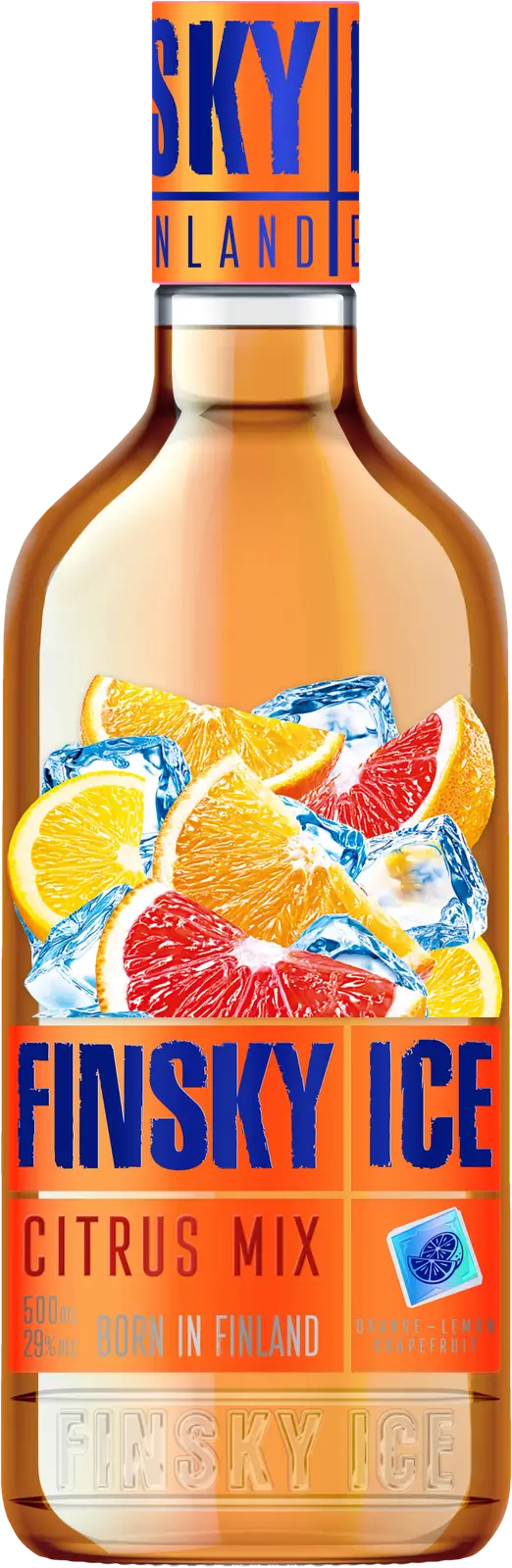 Изображение товара Настойка полусладкая Finsky Ice Citrus Mix 29% 500мл