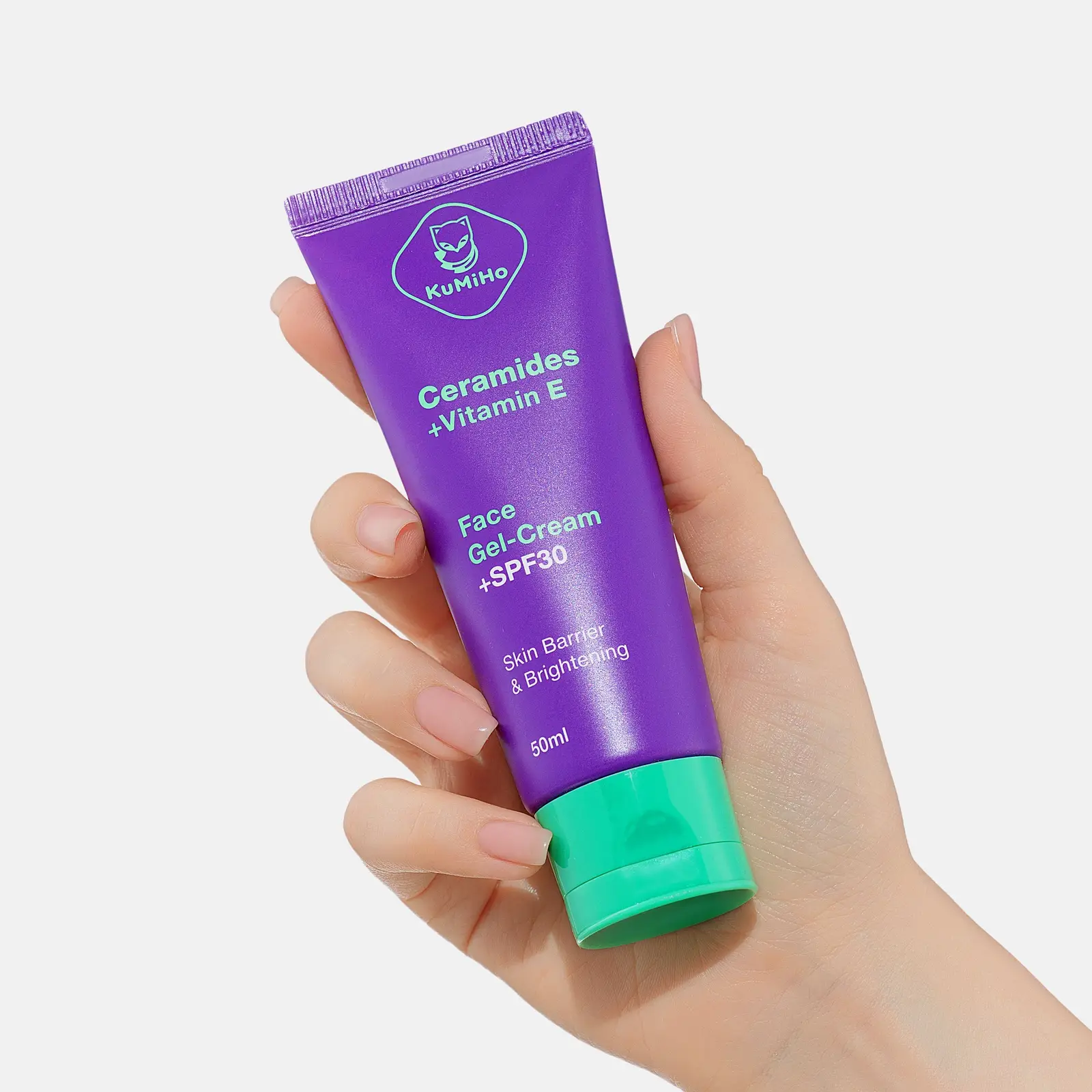 Увлажняющий крем-гель для лица SPF30 с витамином Е и церамидами Kumiho Fluid 50мл - фото 2