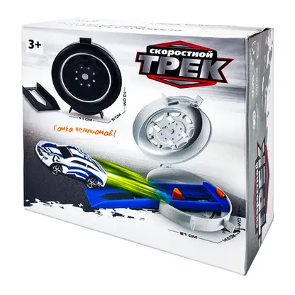 Изображение товара Игрушечная машинка с пружинным механизмом Скай Трейд в ассортименте