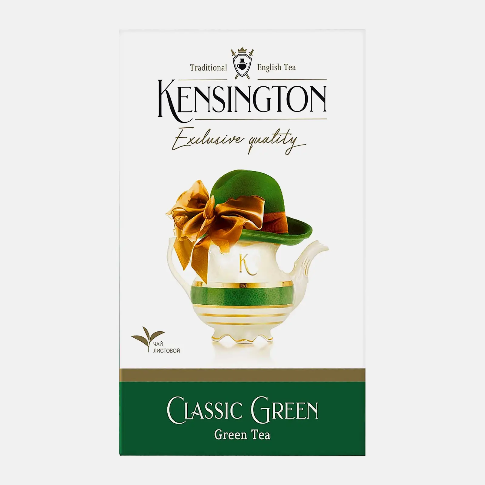 Чай зеленый Kensington Classic Green крупнолистовой 90г - фото 2