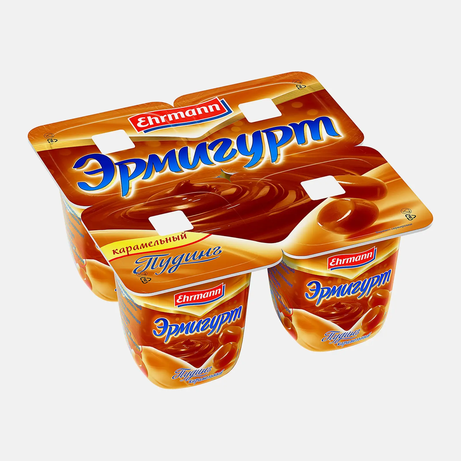 Пудинг Ehrmann Эрмигурт Карамельный 3% 100г - фото 2 Пудинг Ehrmann Эрмигурт Карамельный 3% 100г - фото 2