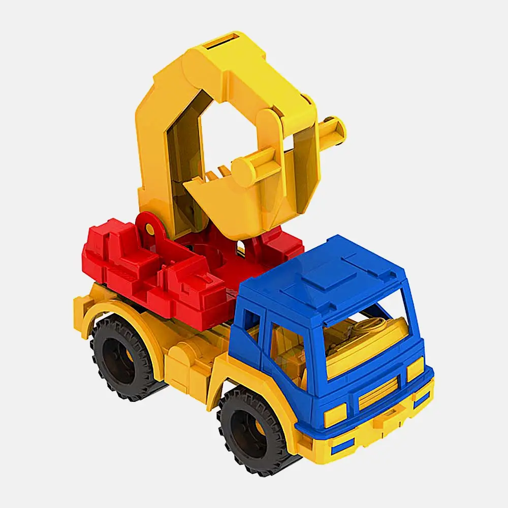 Игрушка пластиковая машинка Кама в ассортименте - фото 3