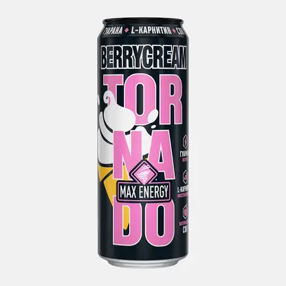 Энергетический напиток Max Berrycream Tornado 450мл