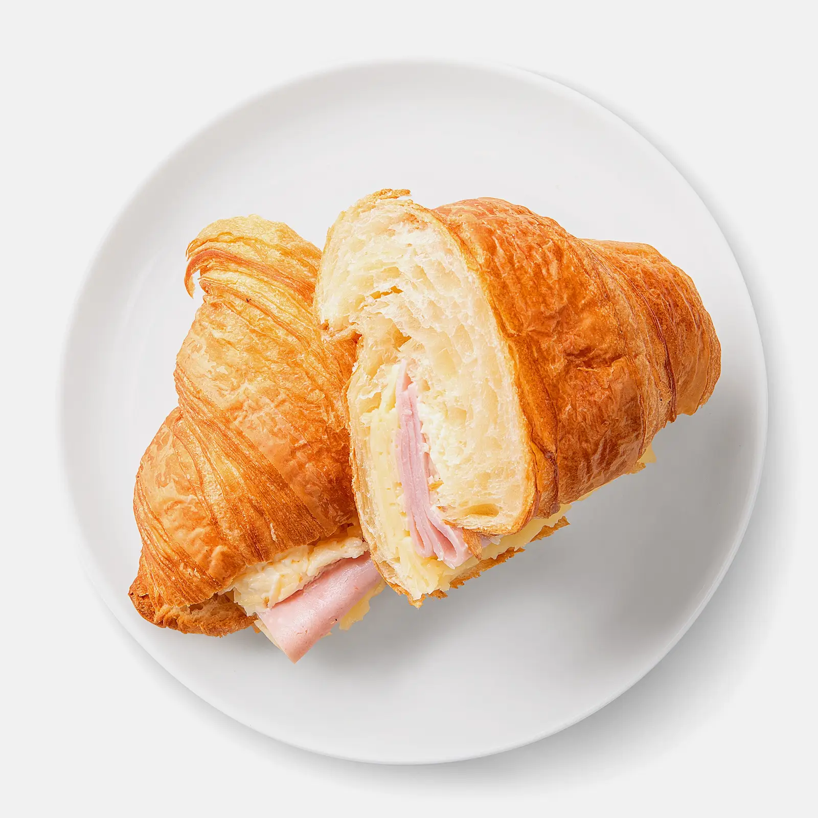 Изображение товара Круассан с ветчиной и сыром от Братья Караваевы 130г