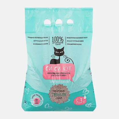 Комкующийся наполнитель СиСиКэт 5.3л