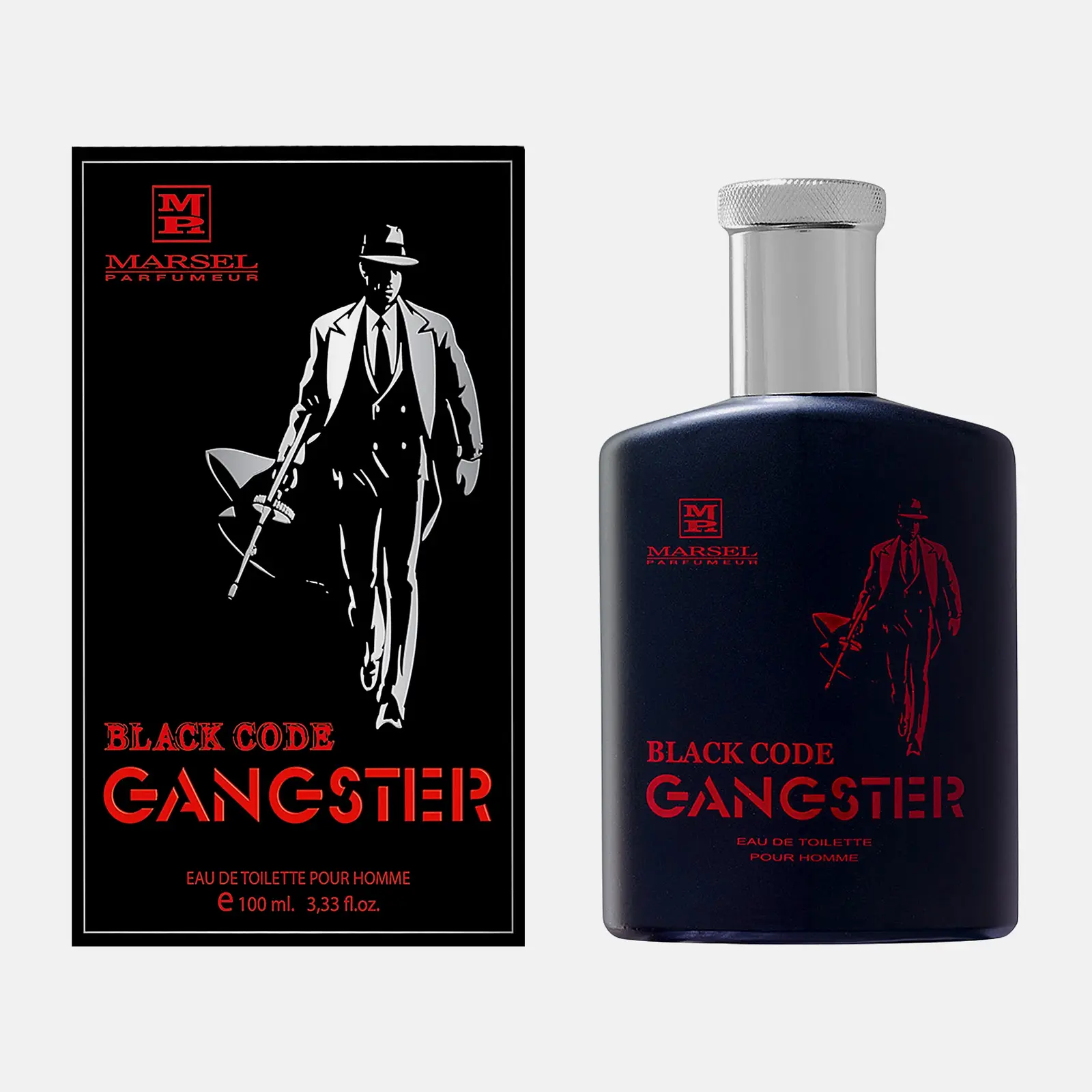 Туалетная вода Gangster Black Code Marsel Parfumeur мужская 100мл - фото 2