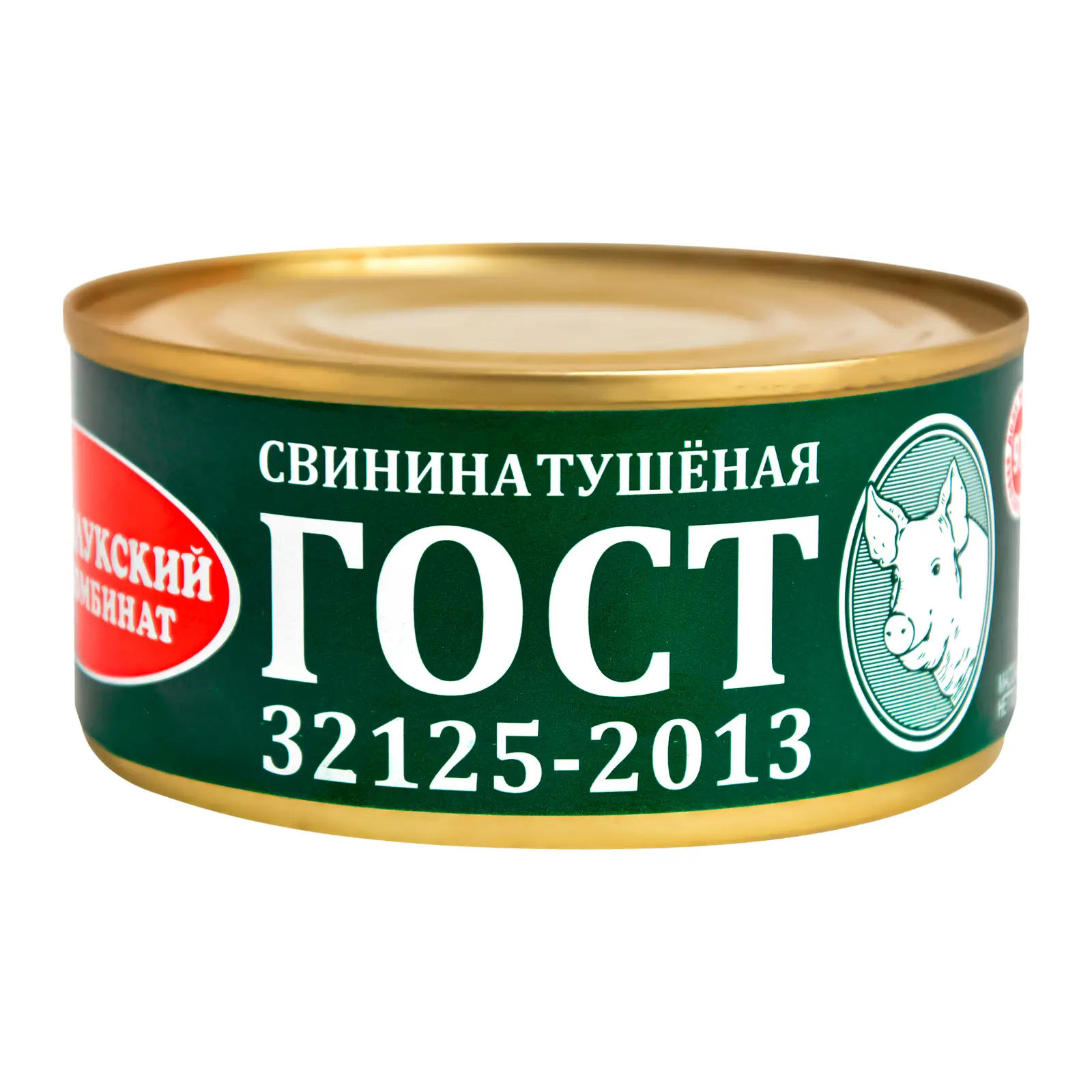 Изображение товара Тушёная свинина Велилолукский МК 325г без консервантов