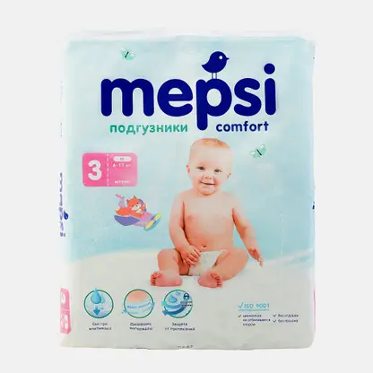 Подгузники Mepsi р.M 6-11кг 64шт