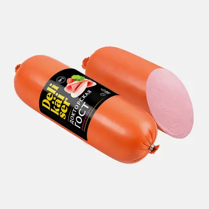 Колбаса Докторская варёная Delikaiser 800г