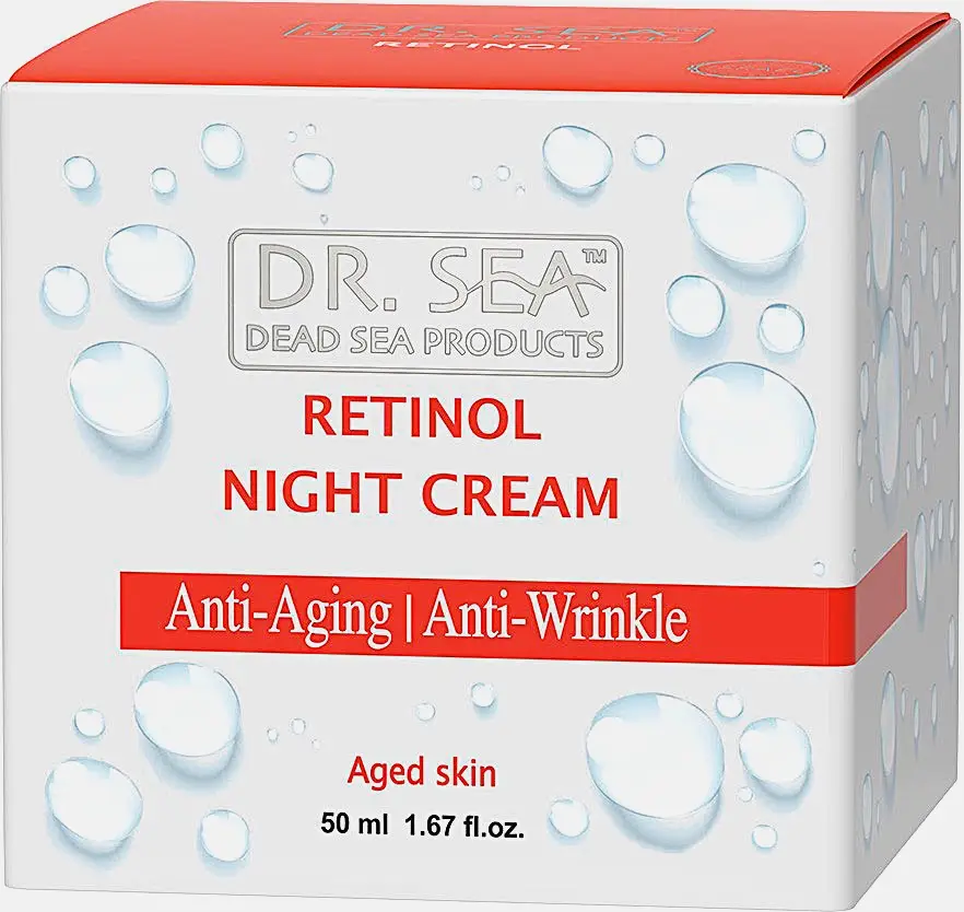 Крем для лица Dr.Sea с ретиноидами для возрастной кожи ночной 50мл