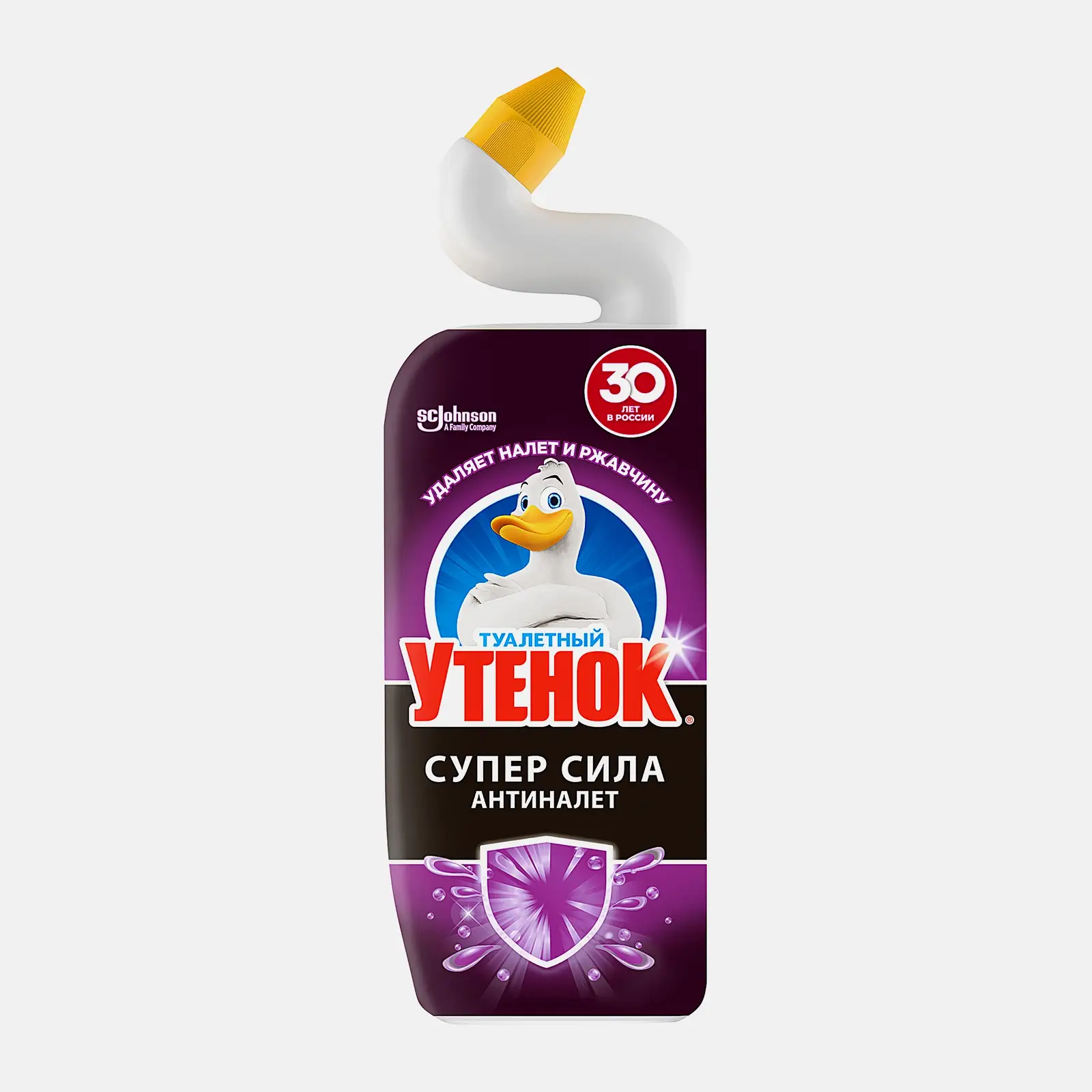 Изображение товара Чистящее средство для унитаза Туалетный утенок Антиналет 500 мл эффективное