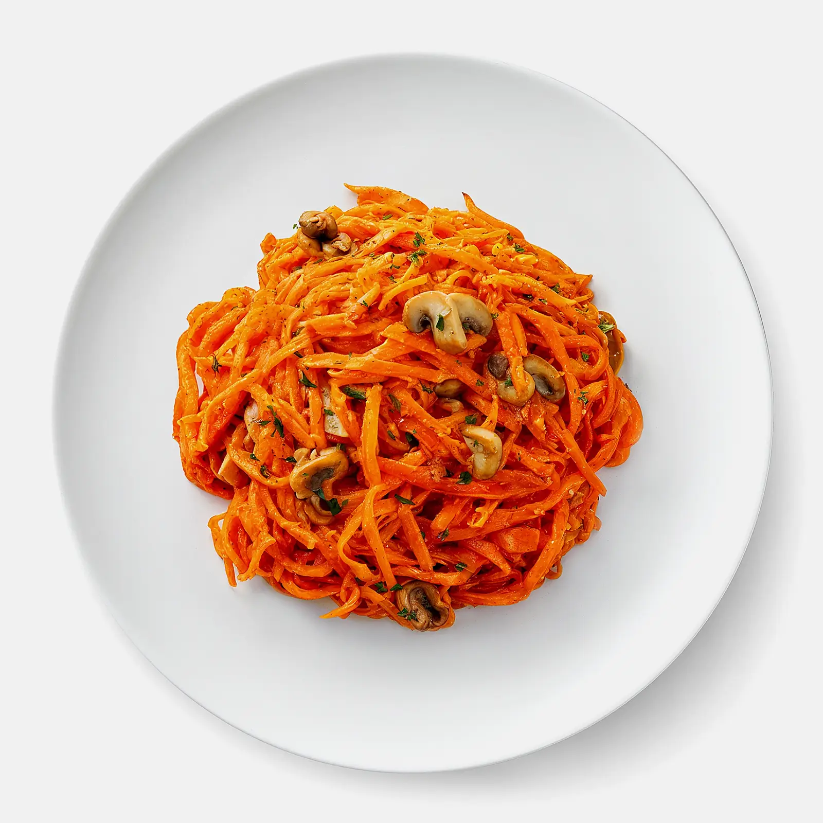 Салат Морковь по-корейски с грибами 150г
