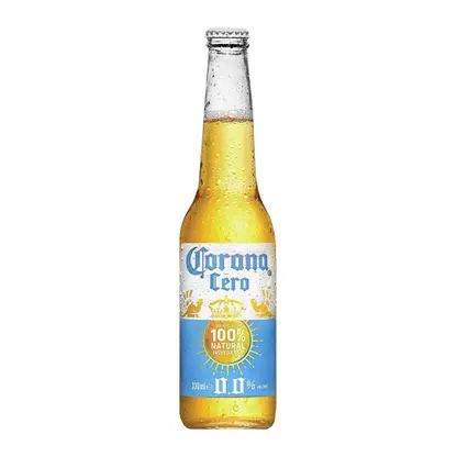 Пиво Corona Cero светлое фильтрованное пастеризованное безалкогольное 330мл