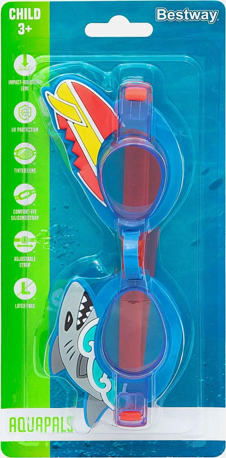 Очки Bestway с персонажами 3+ 21080-1