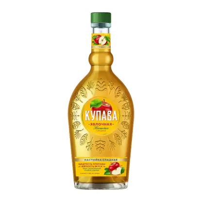 Настойка сладкая Купава Яблочная 19% 500мл