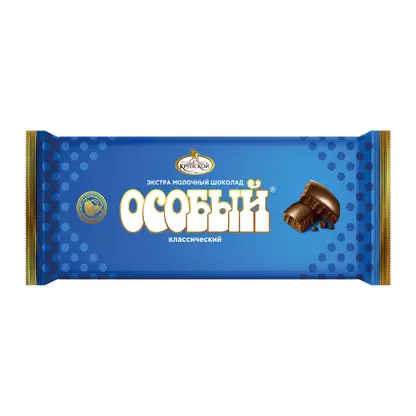 Изображение товара Молочный шоколад Крупской Особый 200г классический вкус высокое качество