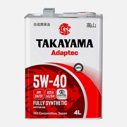 Масло моторное синтетическое Takayama API SN/CF 5W-40 4л