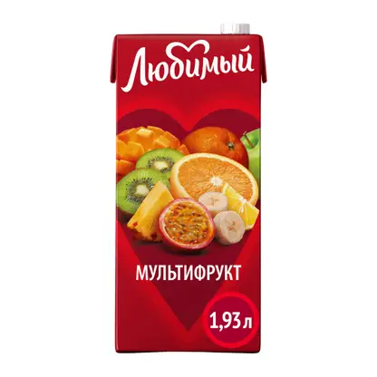 Изображение товара Напиток Любимый Тропический микс 1.93л