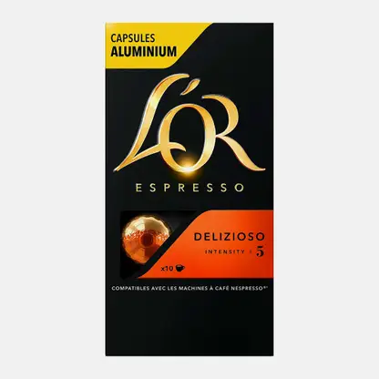 Кофе в капсулах Делисиозо Lor 10шт