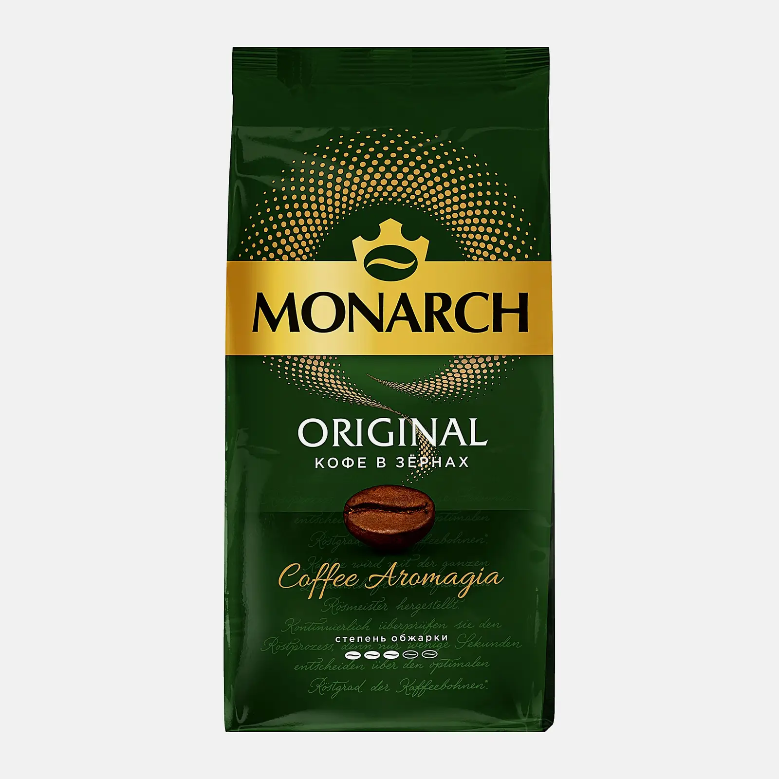 Изображение товара Кофе в зернах Monarch Original натуральный 230г арабика и робуста