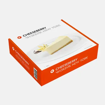 Торт Cheeseberry Чизкейк New-York замороженный 700г