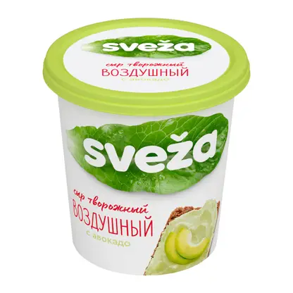 Изображение товара Сыр творожный с авокадо Sveza 150г натуральный и полезный продукт