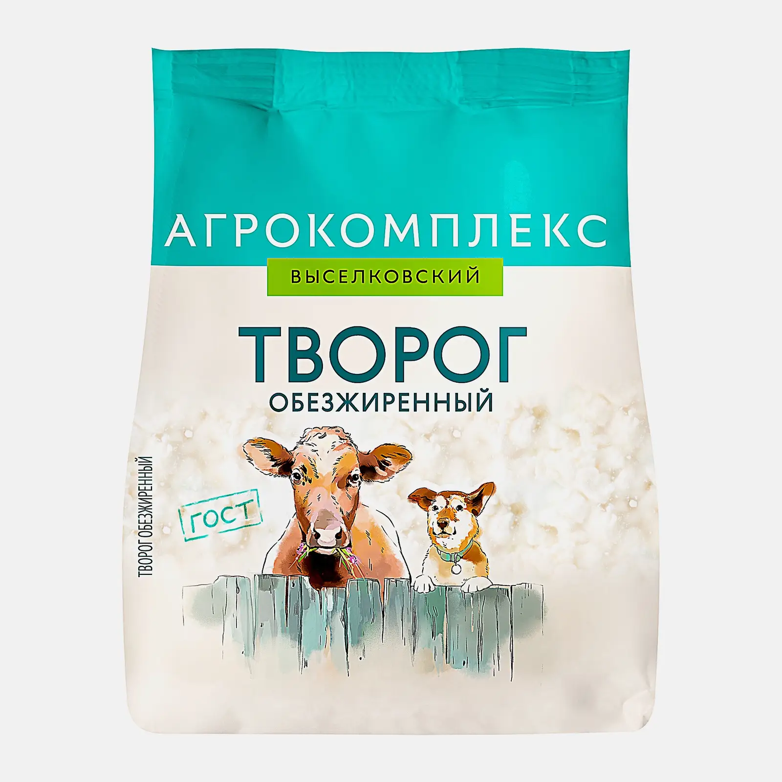 Творог Агрокомплекс обезжиренный 300г