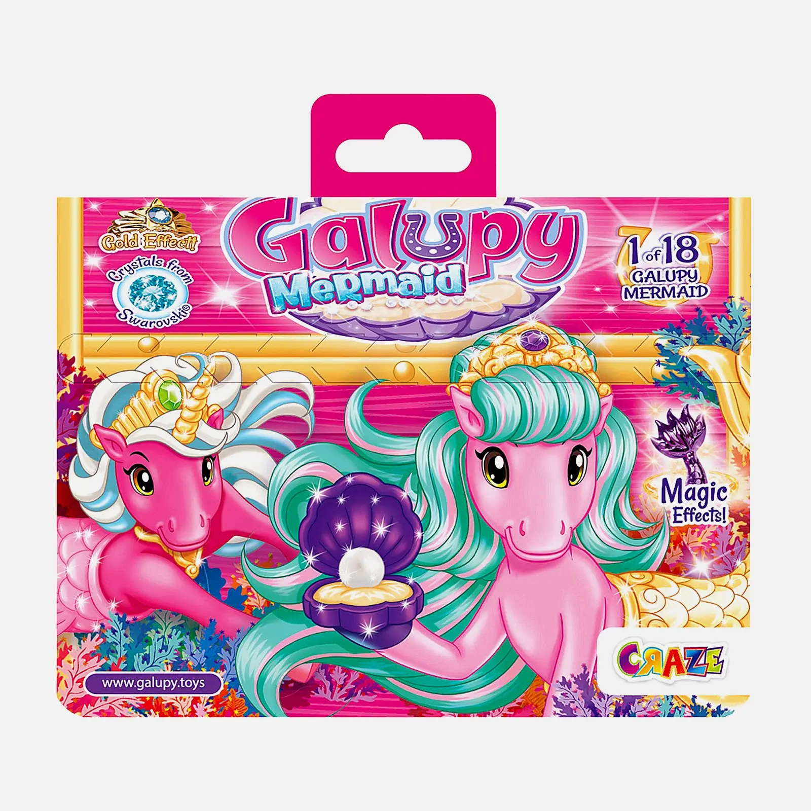 Мини-фигурка Росмэн 43147 Craze Galupy Mermaid 7см в ассортименте